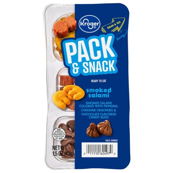 Kroger® Smoked Salami Pack & Snack Kit