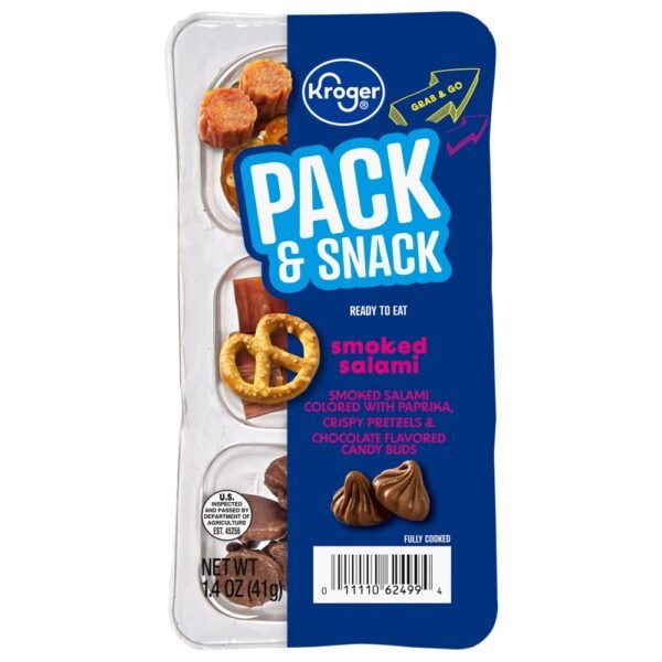 Kroger® Smoked Salami Pack & Snack Kit