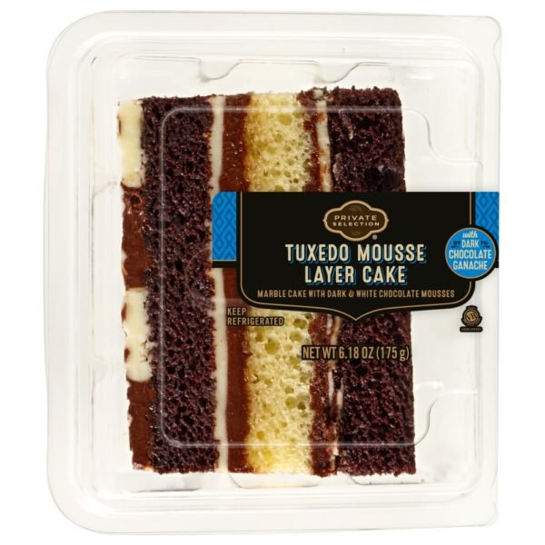 Private Selection® 3-Layer Tuxedo Mousse Cake Slice