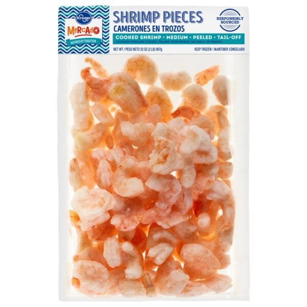 Kroger® Mercado Medium Shrimp Pieces Cooked & Peeled Tail Off