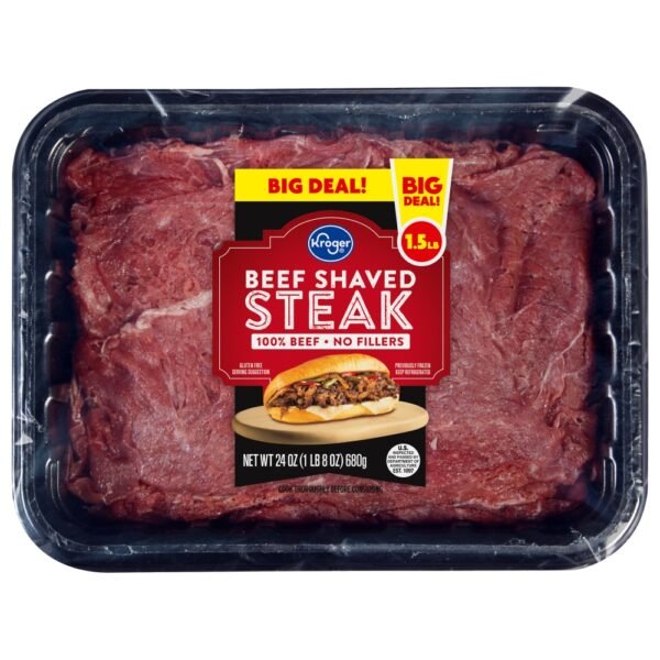 Kroger® Beef Shaved Steak