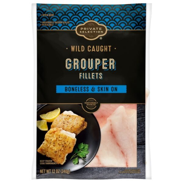 Private Selection® Frozen Wild Caught Grouper Fillets