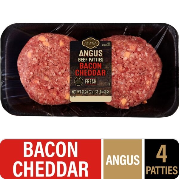 Private Selection® Bacon Cheddar Angus Ground Beef Patties