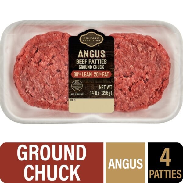 Private Selection® 80/20 Angus Ground Beef Chuck Patties