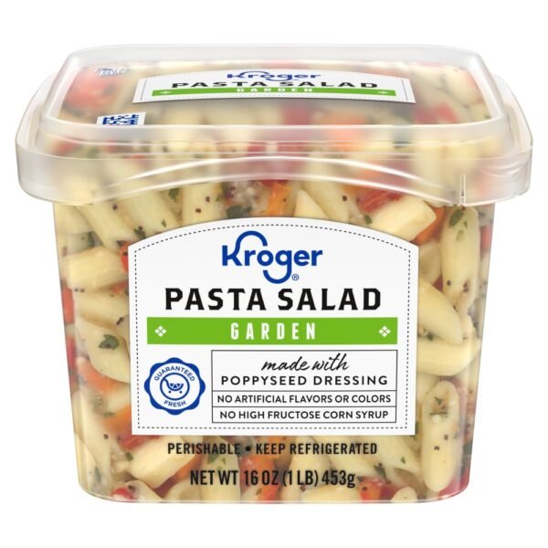 Kroger® Garden Pasta Salad With Poppy Seed Dressing