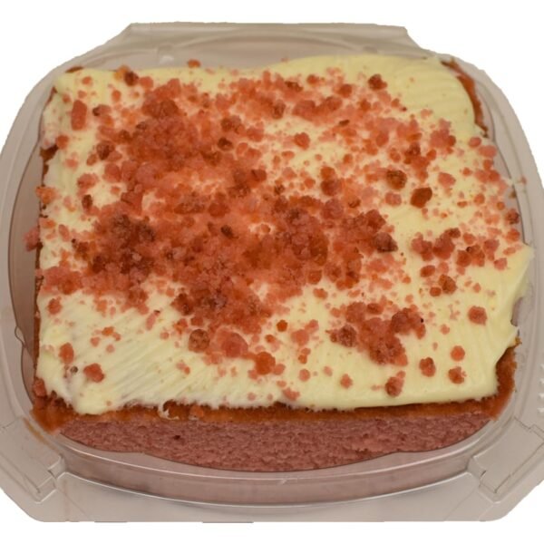 Bakery Fresh Strawberry & Cream Cheese Square Cake
