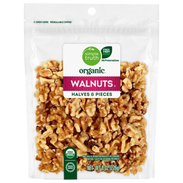 Simple Truth Organic Walnuts Halves & Pieces