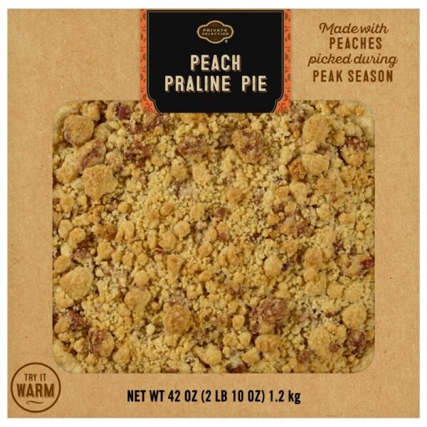 Private Selection® Peach Praline Pie