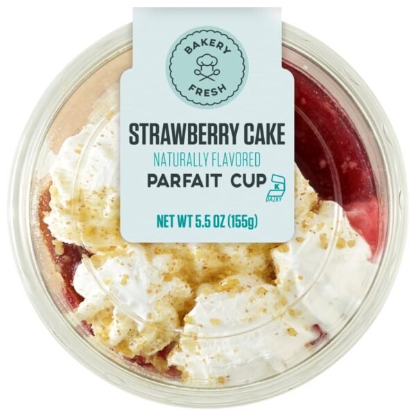 Bakery Fresh Strawberry Cake Parfait Cup
