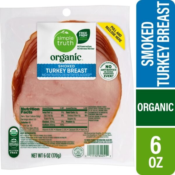Simple Truth Organic® Turkey Breast Smoked Sliced
