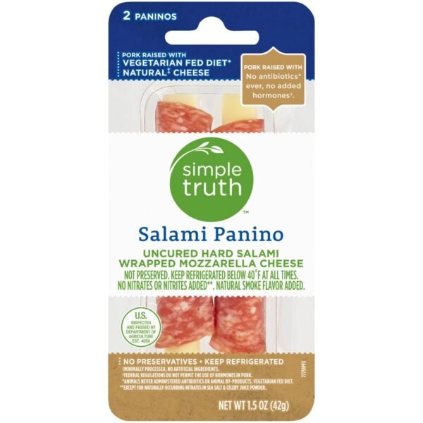 Simple Truth™ Hard Salami Wrapped Mozzarella Panino