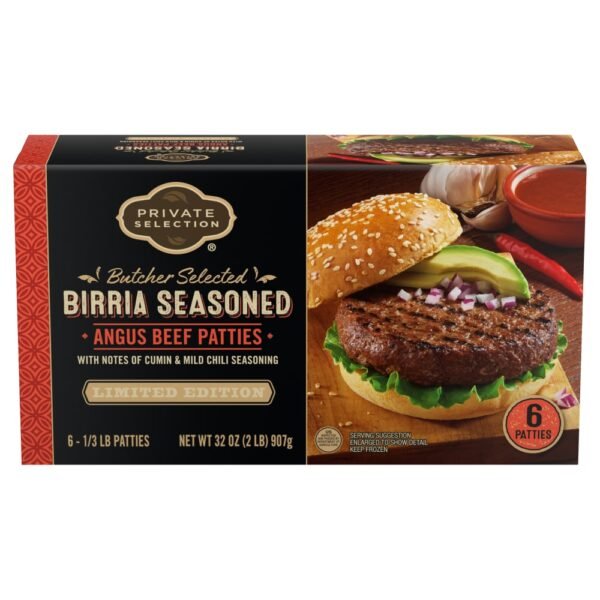 Prvate Selection® Birria Seasoned Angus Beef Patties