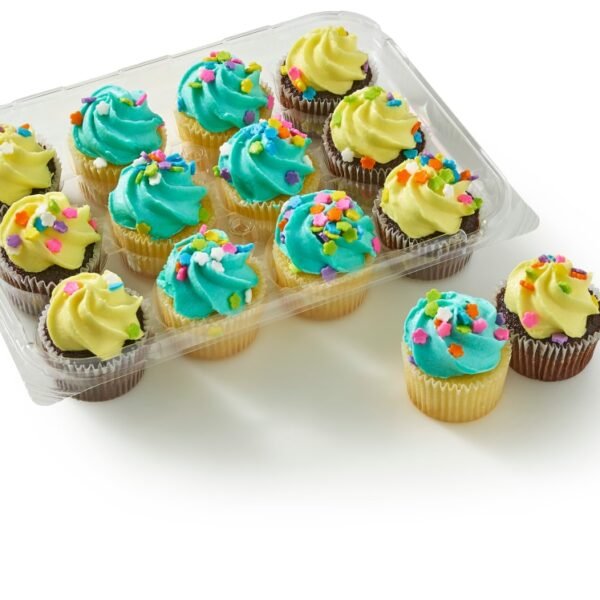 Bakery Fresh Spring Mini Cupcakes