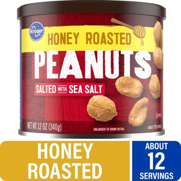 Kroger® Salted with Sea Salt Honey Roasted Peanuts