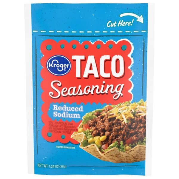 Kroger® Reduced Sodium Taco Seasoning