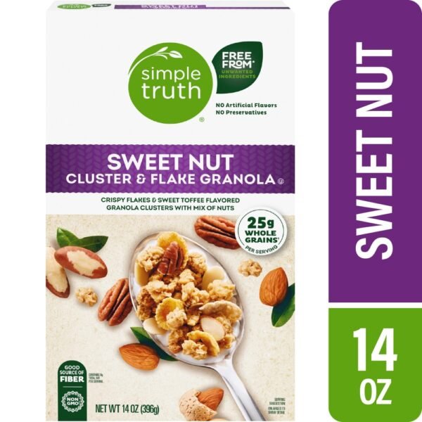 Simple Truth® Sweet Nut Cluster & Flake Granola