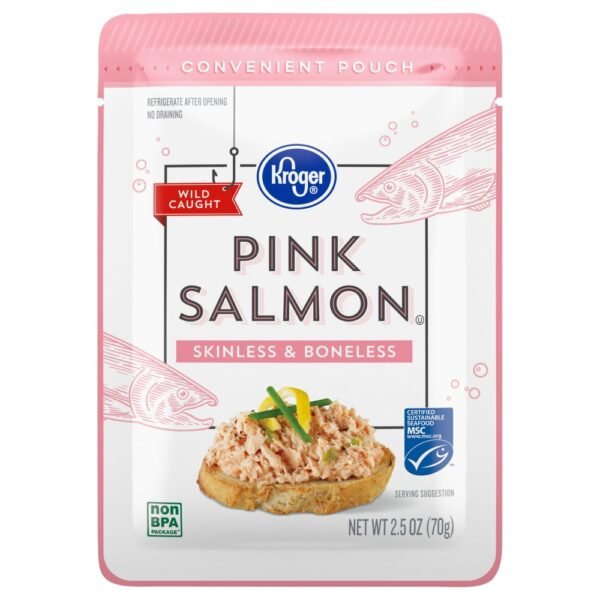Kroger® Wild Caught Skinless & Boneless Pink Salmon