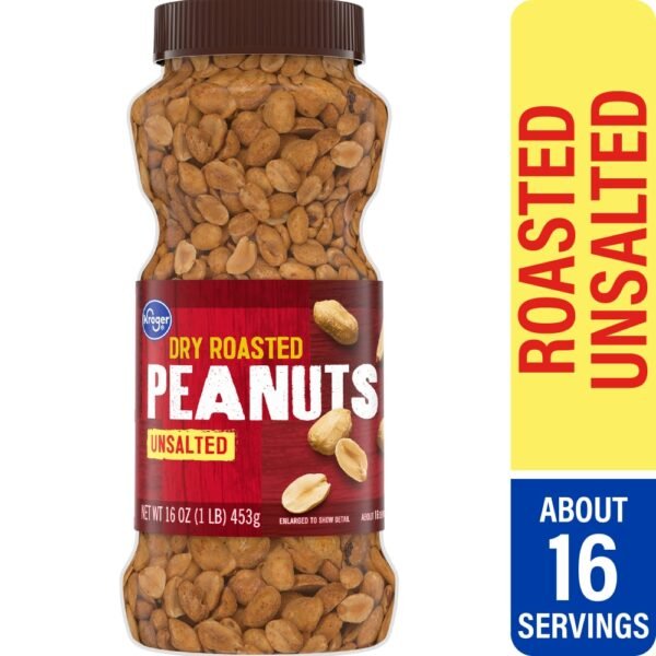 Kroger® Unsalted Dry Roasted Peanuts