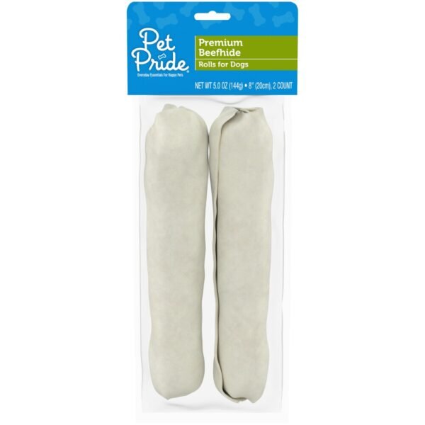 Pet Pride® Premium Beefhide Rolls Dog Treats