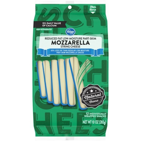 Kroger® Reduced Fat Mozzarella String Cheese