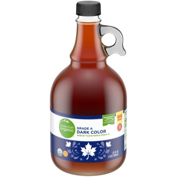 Simple Truth Organic™ Grade A Dark Color Robust Maple Syrup BIG Deal!