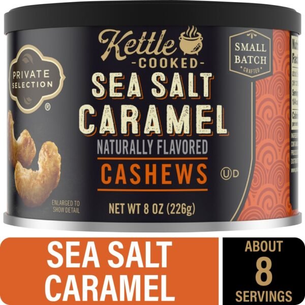 Private Selection® Salted Kettle Cooked Caramel Cashews