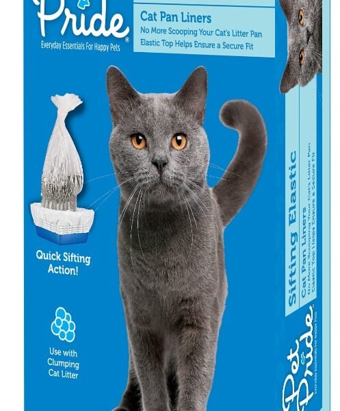 Pet Pride Sifting Elastic Cat Pan Liners