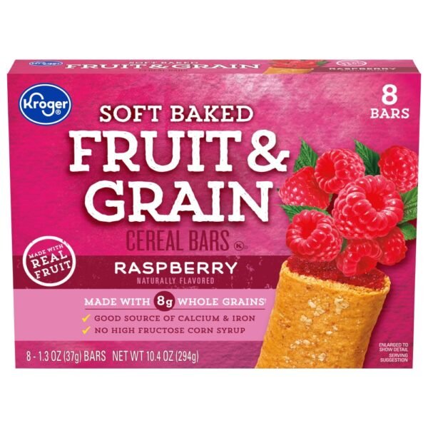 Kroger® Fruit & Grain Raspberry Breakfast Bars