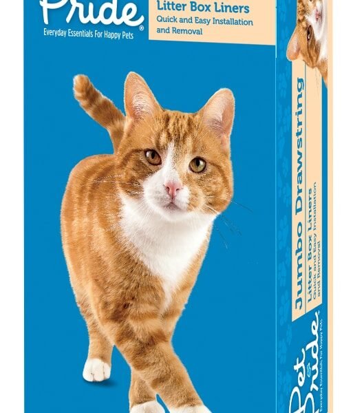 Pet Pride® Jumbo Drawstring Litter Box Liners
