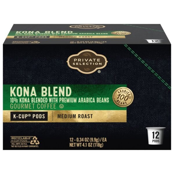 Private Selection® Kona Blend Medium Roast Coffee Pods