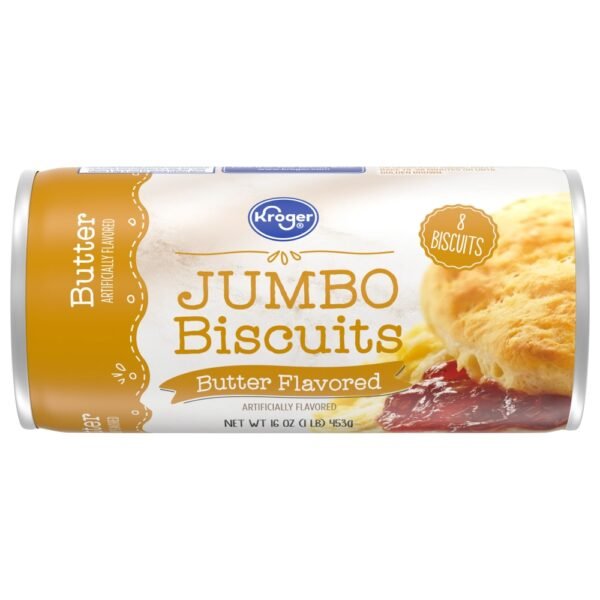 Kroger® Butter Flavored Ready-to-Bake Jumbo Biscuits