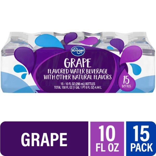 Kroger® Grape Flavored Mini Bottled Water