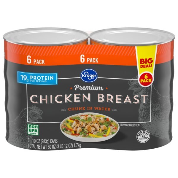 Kroger® Premium Chicken Breast Chunk in Water BIG DEAL!