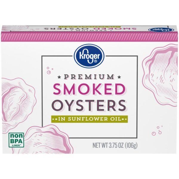 Kroger® Premium Smoked Oysters in Sunflower Oil