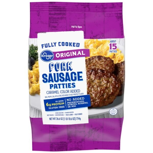 Kroger® Original Pork Breakfast Sausage Patties