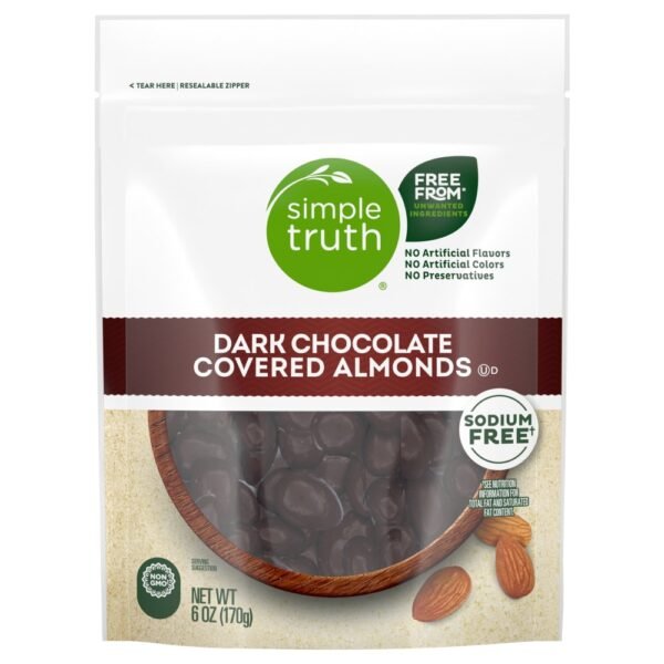 Simple Truth® Dark Chocolate Covered Almonds