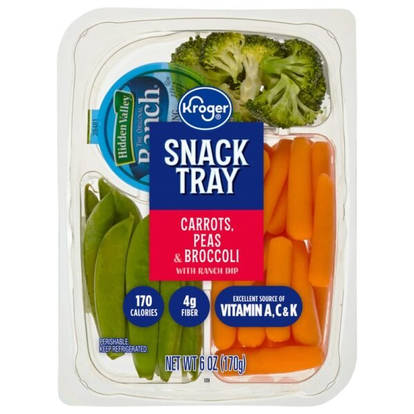 Kroger® Vegetable Snack Tray with Ranch Dip