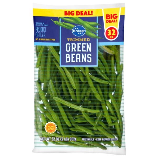 Kroger® Fresh Trimmed Green Beans Bag BIG Deal!