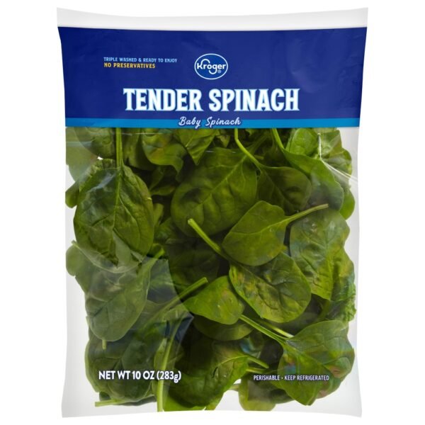 Kroger® Tender Spinach Bag