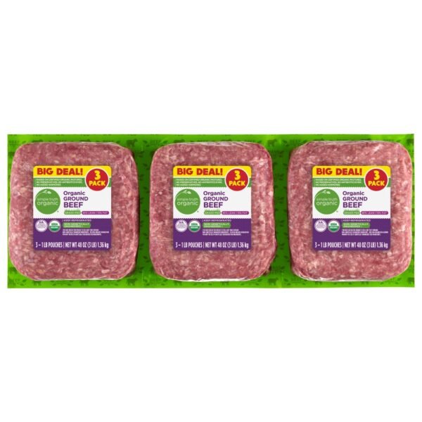 Simple Truth Organic® Grass Fed Ground Beef 85/15 BIG DEAL!