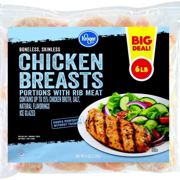 Kroger® Boneless Skinless Chicken Breast Portions with Rib Meat