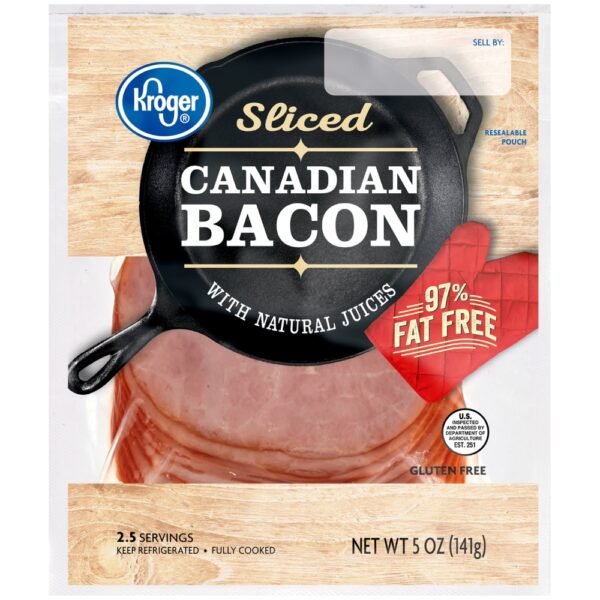 Kroger® Sliced Canadian Bacon