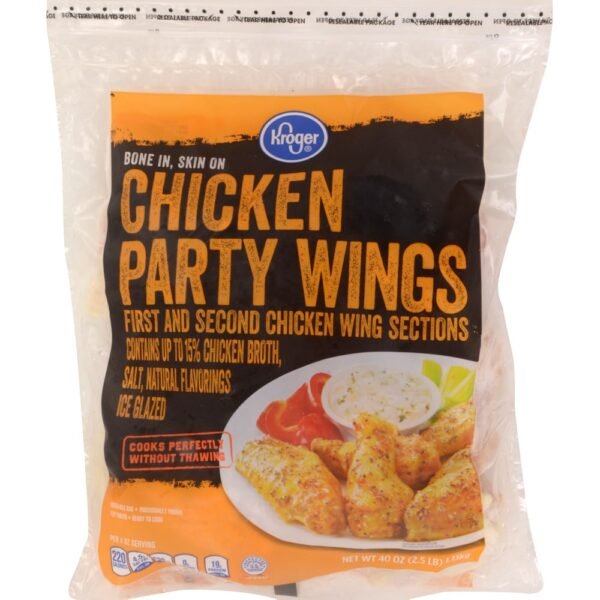 Kroger® Raw Frozen Bone In Skin On Chicken Wings Party Size