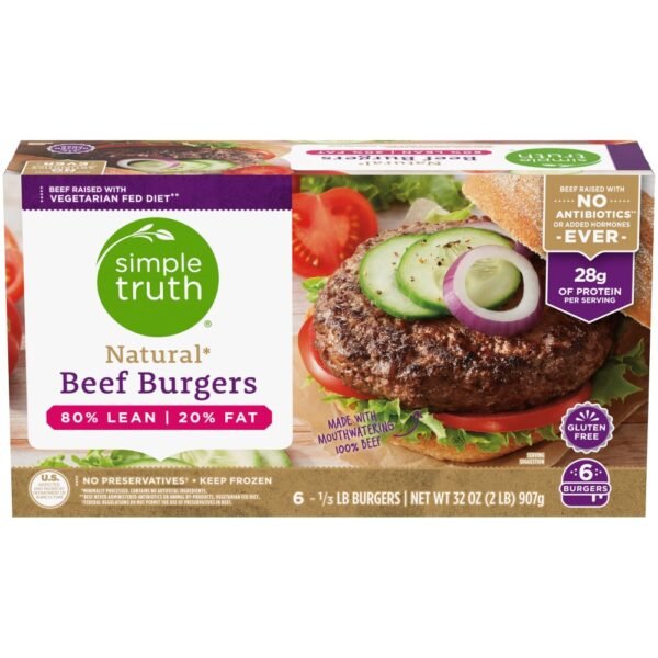 Simple Truth® Natural Beef Burgers