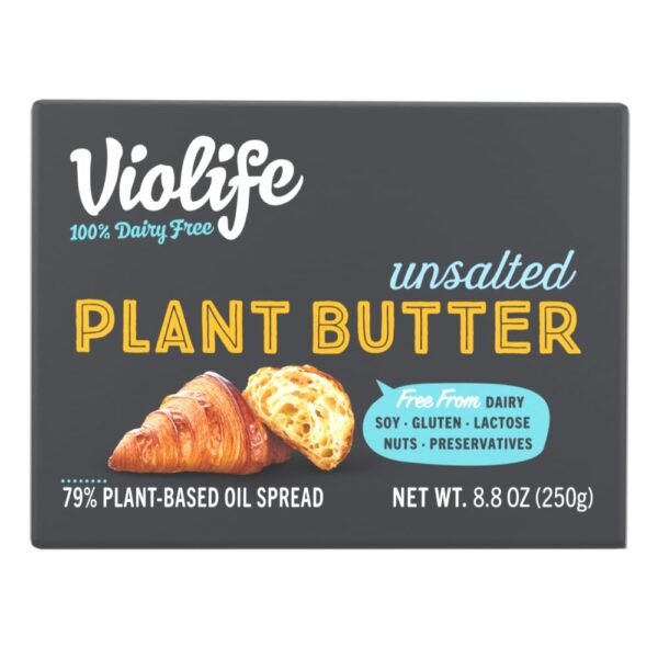 Violife Plant Butter Unsalted, Dairy-Free Vegan