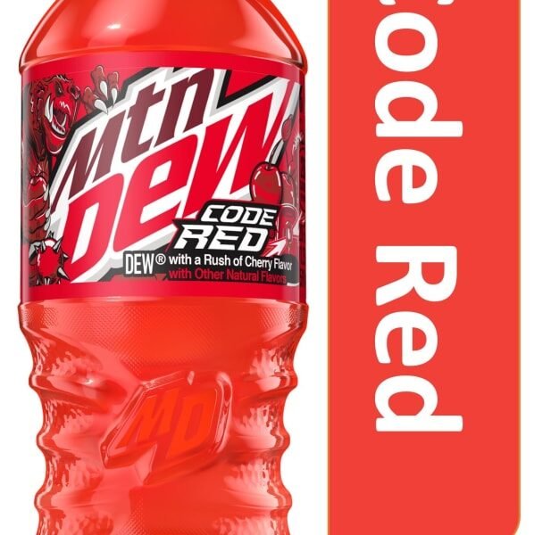 Mountain Dew® Code Red Soda Bottle