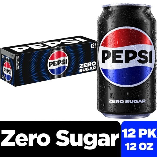 Pepsi Cola® Zero Sugar Soda Cans