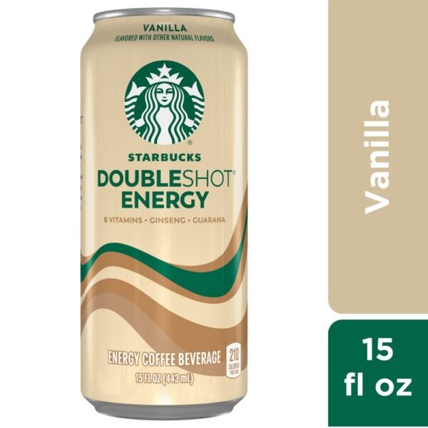 Starbucks® Doubleshot® Energy Vanilla Iced Coffee Can