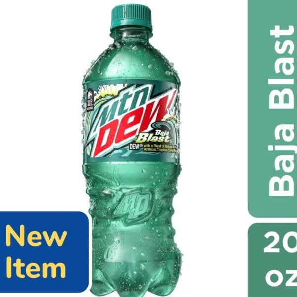 Mountain Dew® Baja Blast Soda Bottle
