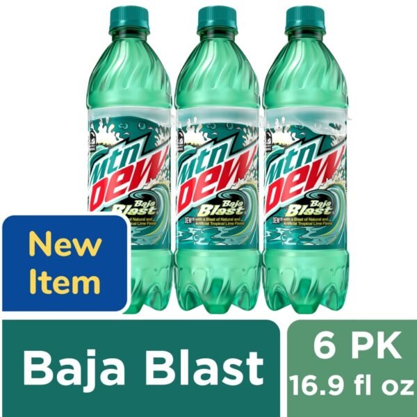 Mountain Dew® Baja Blast Soda Bottles